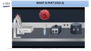 2 July 2021 Abhijit Debnath BP605T and Biotech Unit-1 5
WHAT IS PCR? (CO2.2)
 