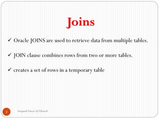 SQL JOINS | PDF | Databases | Computer Software and Applications