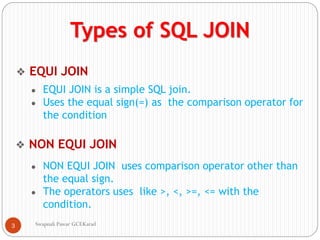 SQL JOINS | PDF | Databases | Computer Software and Applications