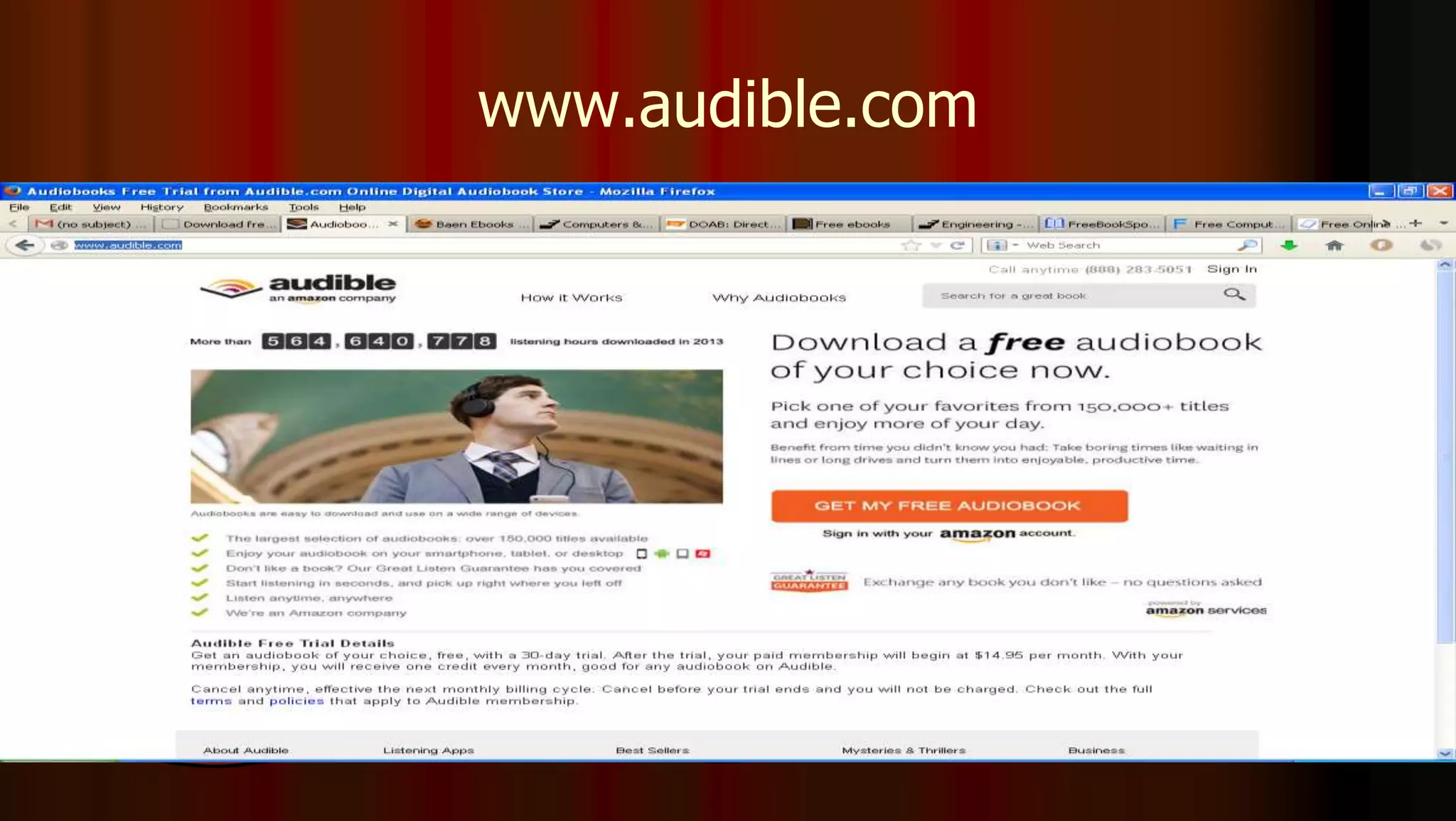 www.audible.com
 