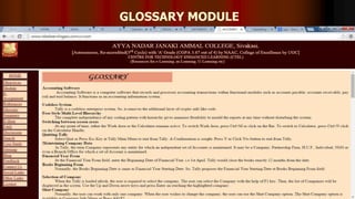 GLOSSARY MODULE
99
 