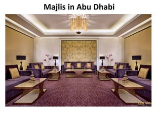 Majlis in Abu Dhabi
 
