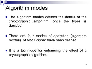 4. algorithm modes (1) | PPT