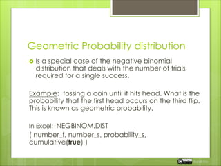 Types of Probability Distributions - Statistics II