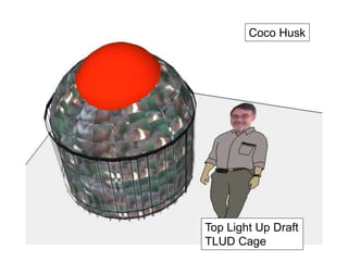 Top Light Up Draft
TLUD Cage
Coco Husk
 
