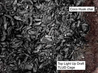 Top Light Up Draft
TLUD Cage
Coco Husk char
 
