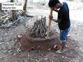 Improved TLUD
Mound kiln
 