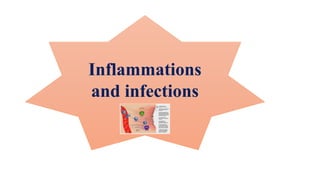 Inflammations
and infections
 