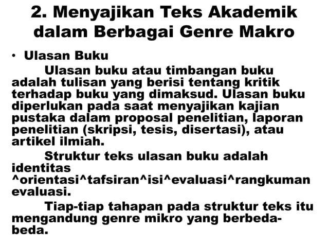 Bab 1 Mengeksplorasi Teks Akademik dalam Genre Makro