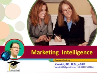 Marketing Intelligence
1
1
 