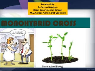 Presented By:
Dr. Seema Nagdeve,
Head, Department of Botany,
M.G. College Armori, Dist-Gadchiroli
 