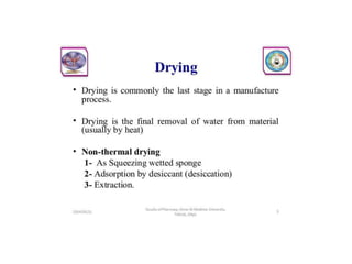 DRYING TECHNOLOGY | PPT