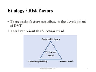 Deep Vein thrombosis.pptx | PPTX