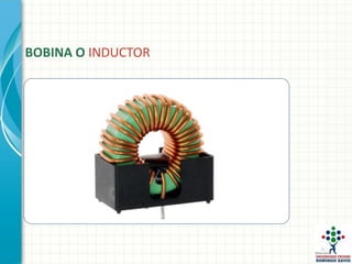 BOBINA O INDUCTOR
 