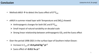 Leseurre, Coraline: Investigation of the Suess Effect in the Southern ...