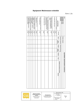 4 1 1 Plan Conduct Maintenance Pdf