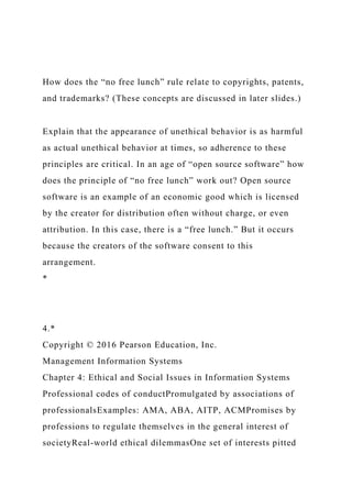 4.Copyright © 2014 Pearson Education, Inc.Ethical and.docx