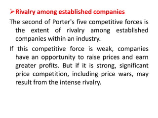 Indistry Rivalry 4. External Environ.ppt