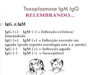 Toxoplasmose IgM IgG
67
 