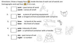 Homograph Trunk 4. Understanding Homographs.pptx