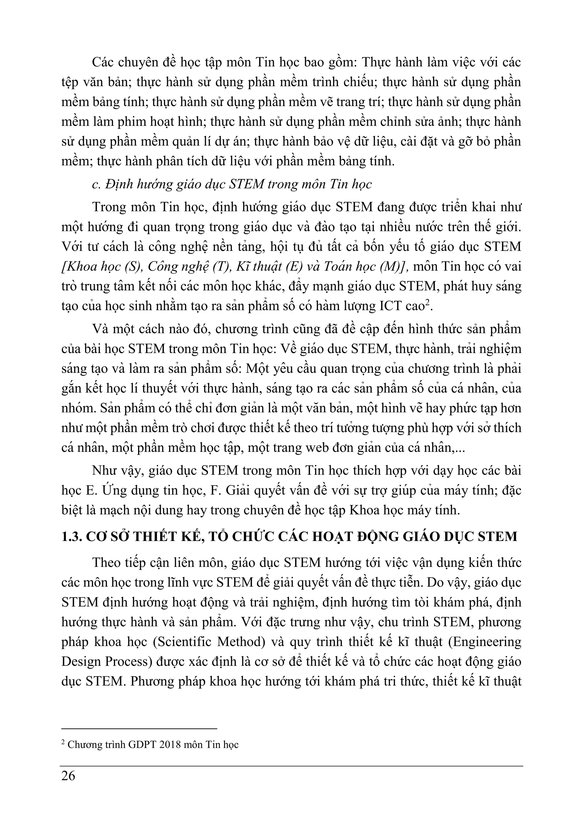 Tài lieu tập huấn STEM câp THPT | PDF