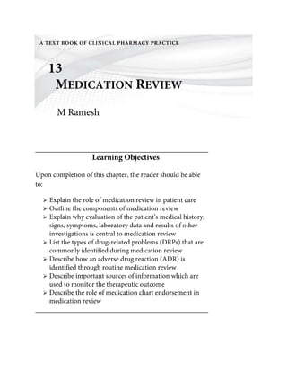 Drug Therapy Review