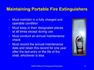 Except Fire 4. Fire Extinguishers.ppt