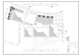 SITEPLAN 1 : 200
04
DRAWING NO NO. TOTAL
PROJECT TITLE
V HOUSE
OWNER
VALUR
LOCATION
NOTE
DRAWING NAME SCALE
PROJECT TEAM
ARCHITECT :
STRUCTURE :
DRAFTER :
UBUD - BALI
04
VOID
MASTER BEDROOM 04
FFL -0.500
FCL +2.300
AREA 38M2
MASTER
BATHROOM 03
FFL -0.550
FCL +2.350
AREA 22M2
MASTER
BATHROOM 04
FFL -0.550
FCL +2350
AREA 20M2
LIVING ROOM
FFL -0.500
FCL +2.300
AREA 34M2
WALK IN CLOSET 04
FFL -0.500
FCL +2.300
AREA 29M2
WALK IN CLOSET 03
FFL -0.500
FCL +2.300
AREA 38M2
MASTER BEDROOM 03
FFL -0.500
FCL +2.300
AREA 39M2
VOID
FOYER
FFL -0.500
FCL +2.300
AREA 71M2
DN
DN
DN
TO BASEMENT FLOOR
GARAGE
FFL ±0.000
FCL +2.800
AREA 77M2
GARAGE
FFL ±0.000
FCL +2.800
AREA 77M2
GARAGE
FFL ±0.000
FCL +2.800
AREA 77M2
GARAGE
FFL ±0.000
FCL +2.800
AREA 77M2
GARAGE
FFL ±0.000
FCL +2.800
AREA 77M2
DN
DN
UP
VOID
GYM & SAUNA
FFL +2.900
FCL +5.900
AREA 71M2
C
D
A B
 