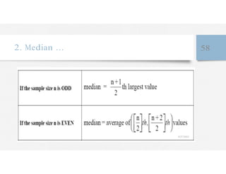 2. Median … 58
4/27/2023
 
