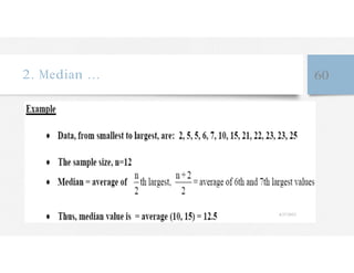 2. Median … 60
4/27/2023
 