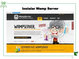Instalar Wamp Server
25
 