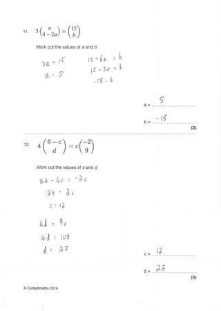 4 Matrices Answers Pdf