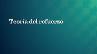 Teoría del refuerzo
 