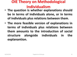 4. Institutional Economics (IE) Theory of the Firm Tsega.pptx