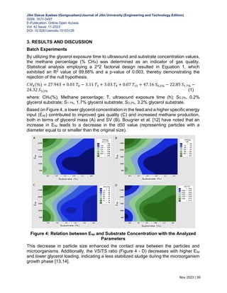 ENHANCING ENERGY RECOVERY FROM RAW GLYCEROL VIA ULTRASOUND-ASSISTED ...
