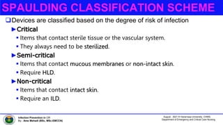 Spaulding System Infection prevention in OR.pptx