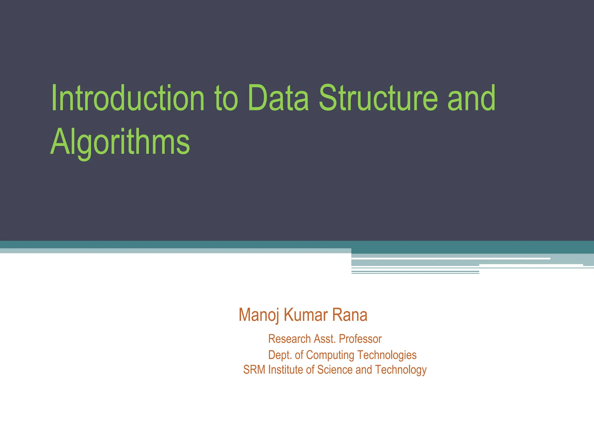 Data Structure & Algorithms - Introduction | PDF | Web Development ...
