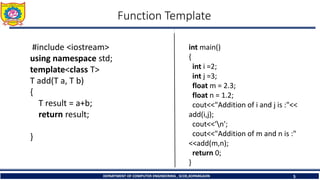 4.1 Function Templates,Overlaoding Function Templates.pptx