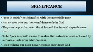 4. The Beatitudes/Sermon on the mount.pptx