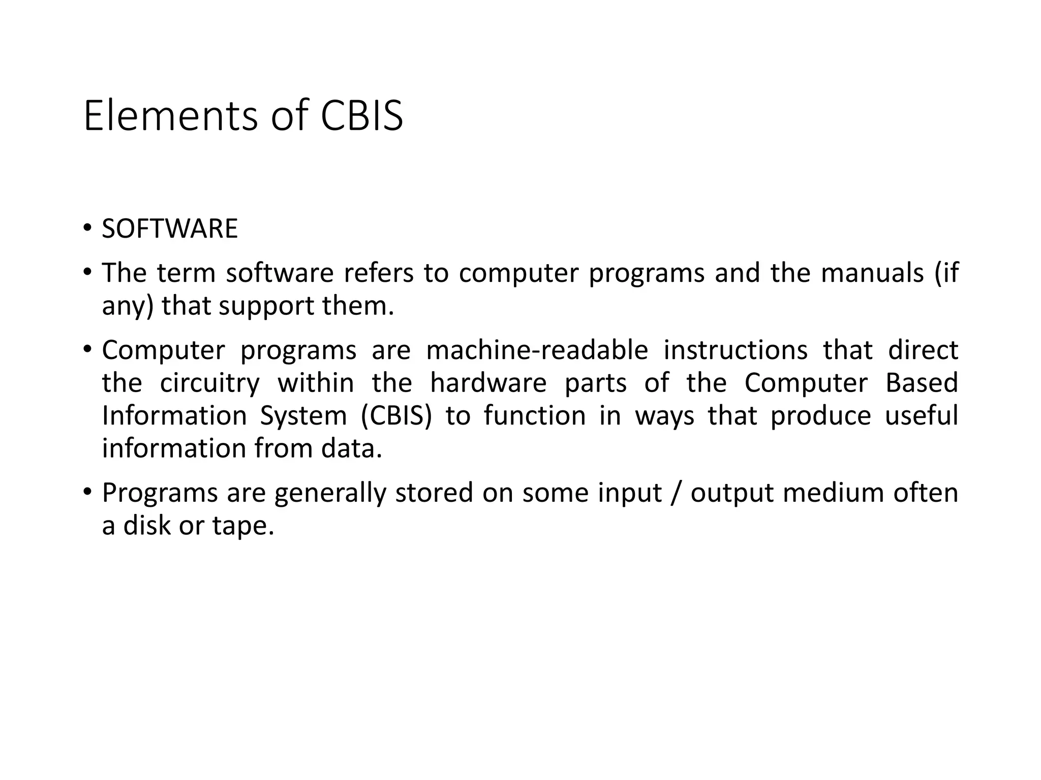 4.Computer Based information system pptx | PPTX | IT and Internet ...