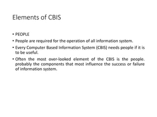 4.Computer Based information system pptx | PPTX