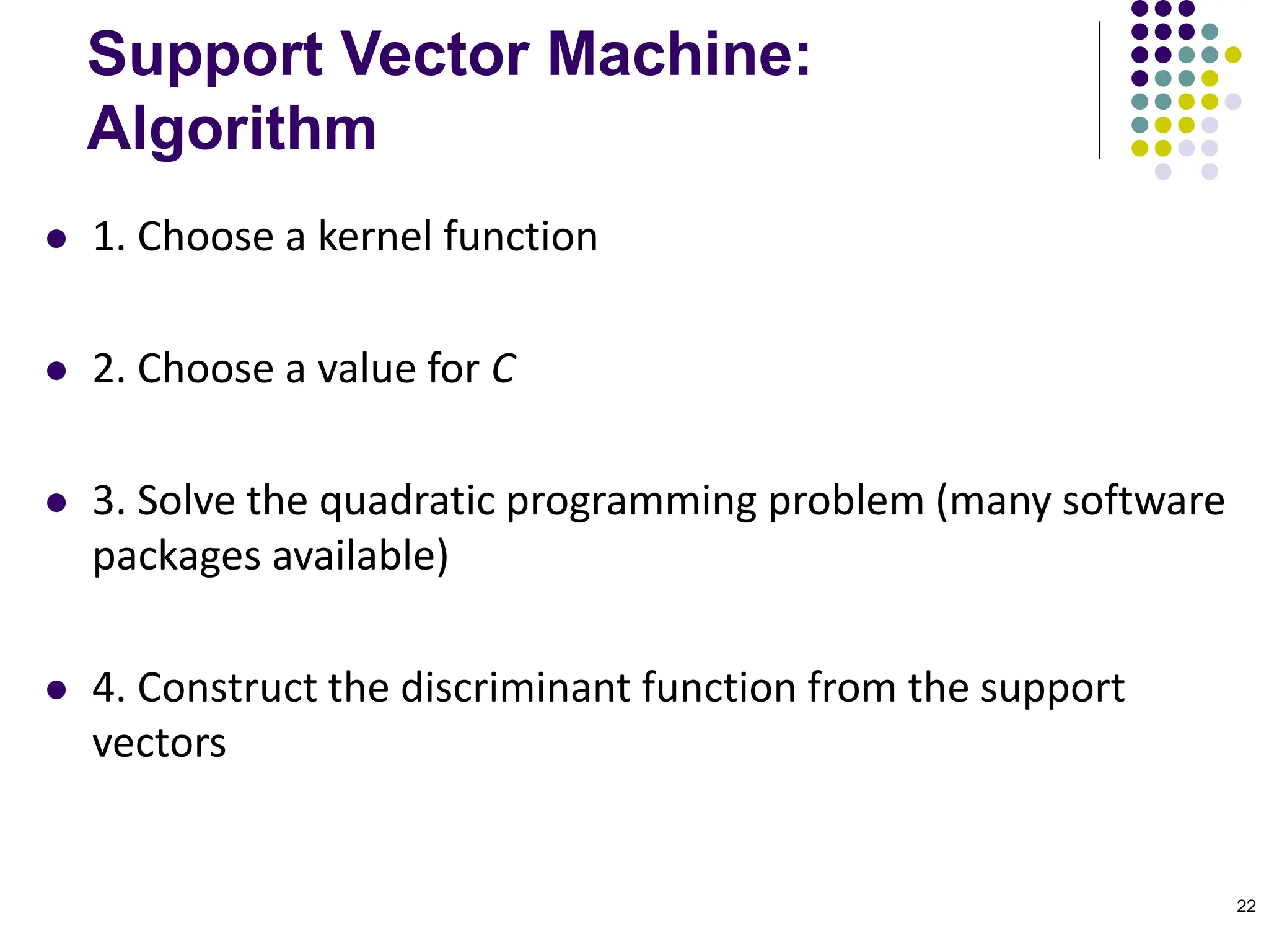 4.Support Vector Machines.ppt machine learning and development | PPT