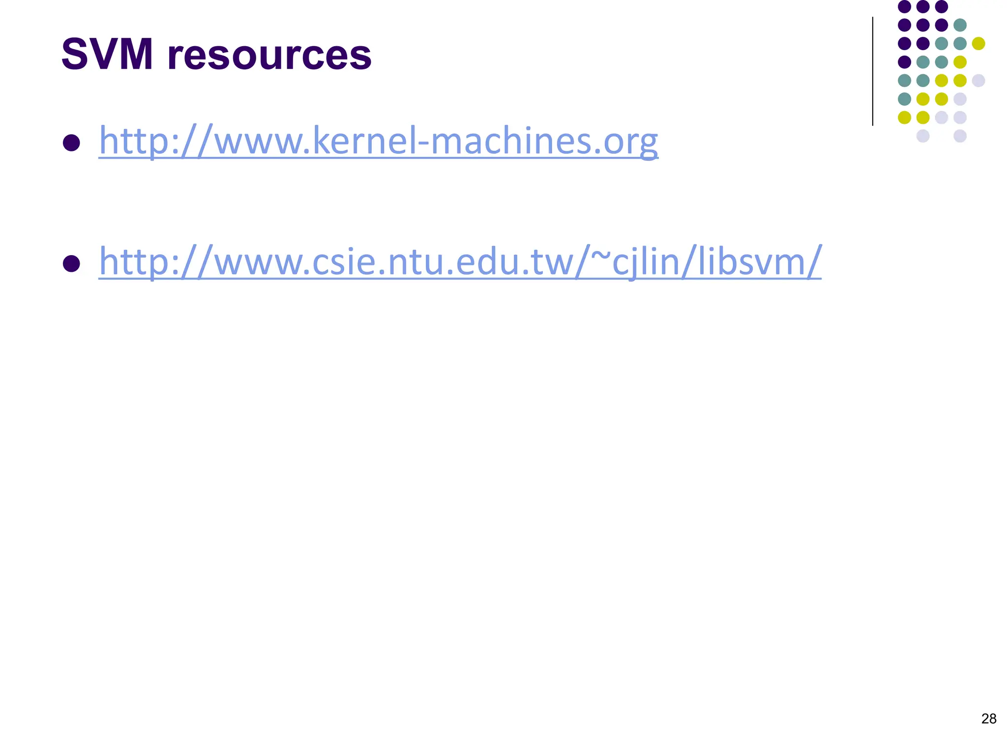 4.Support Vector Machines.ppt machine learning and development | PPT