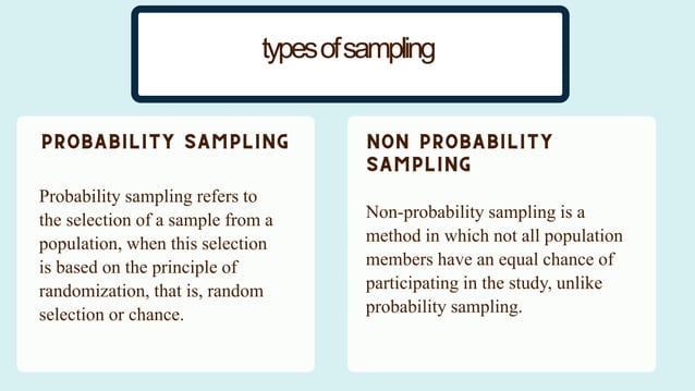 Notes on SAMPLING and its types with examples.pptx