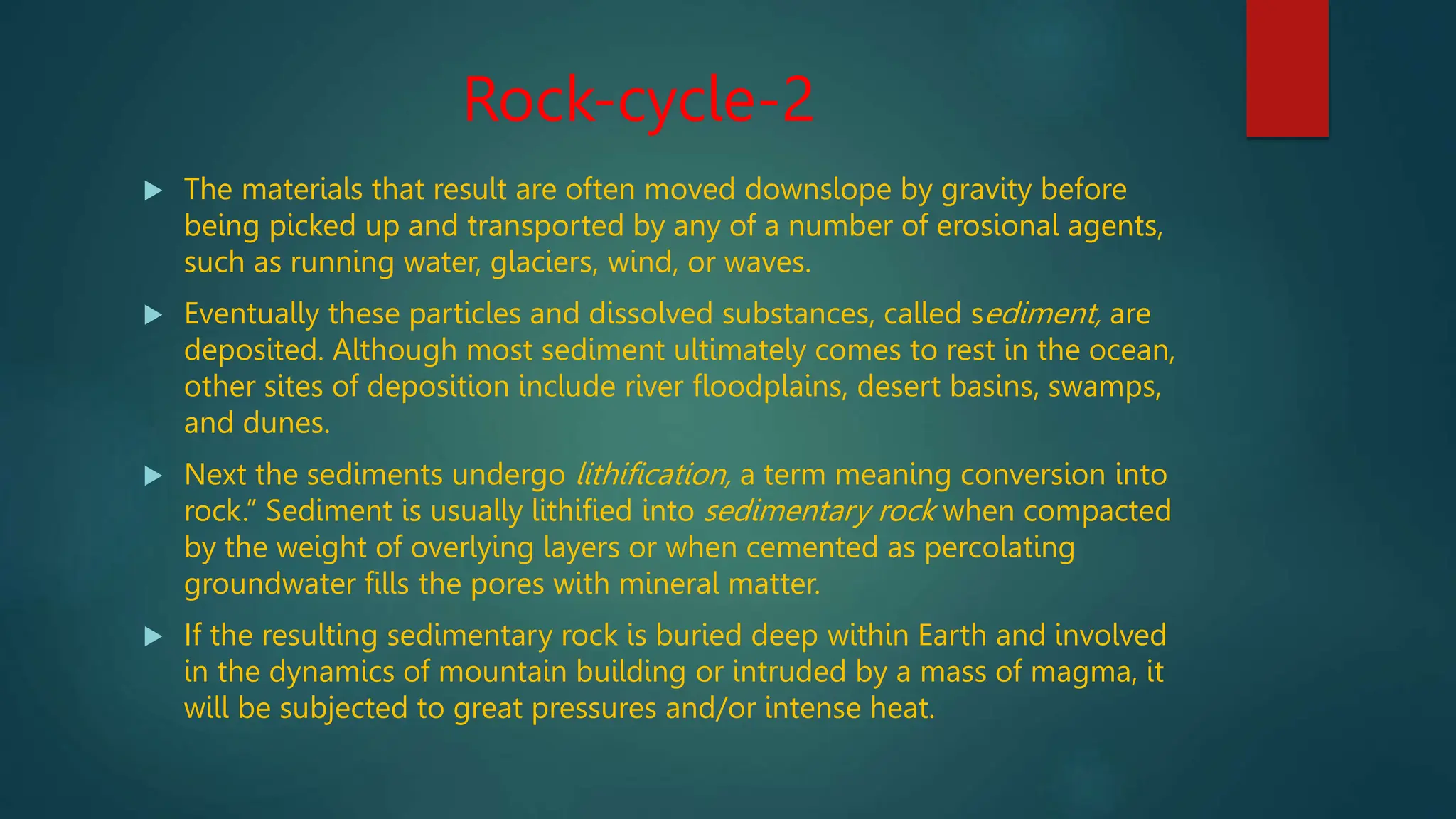 Rocks and their types and rock cycle pictures | PPTX