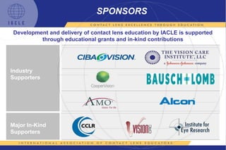 Iacle 4.3_ICLC_Final.pptx contact lens contact lens | PPTX