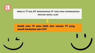 Ambil satu TP atau lebih dari satuan TP yang
masih berkaitan dari ATP
 