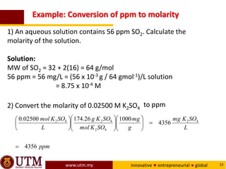 Concentration of Solution chemistry.pptx