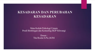 4 Kesadaran Dan Perubahan Kesadaran Pdf
