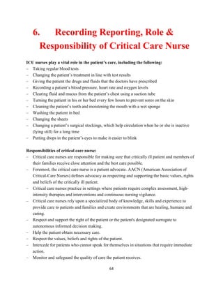 Text Book of Critical Care Nursing ICU NURSING | PDF